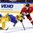 HELSINKI, FINLAND - DECEMBER 26: Switzerland's Pius Suter #24 collides with Sweden's Dmytro Timashov #17 during preliminary round action at the 2016 IIHF World Junior Championship. (Photo by Matt Zambonin/HHOF-IIHF Images)


